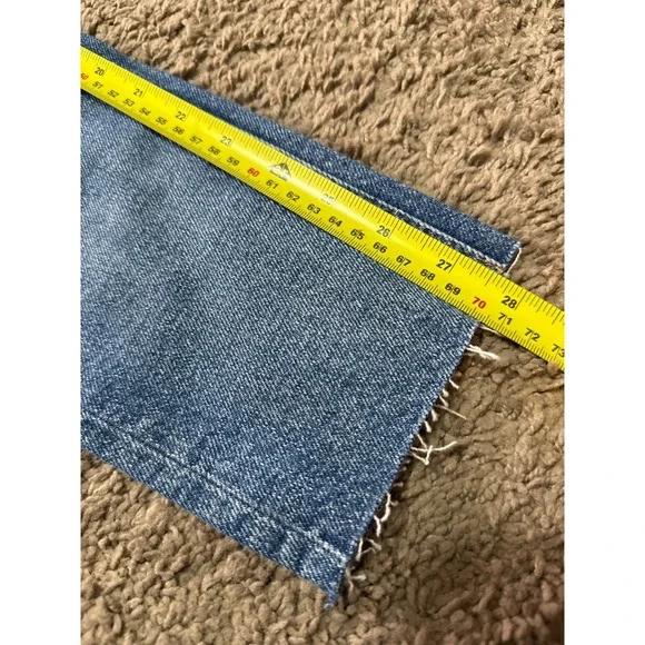 Ralph Lauren Women High Rise Skinny Jeans Ankle Medium Wash Raw Hem Size 28 - Picture 6 of 8